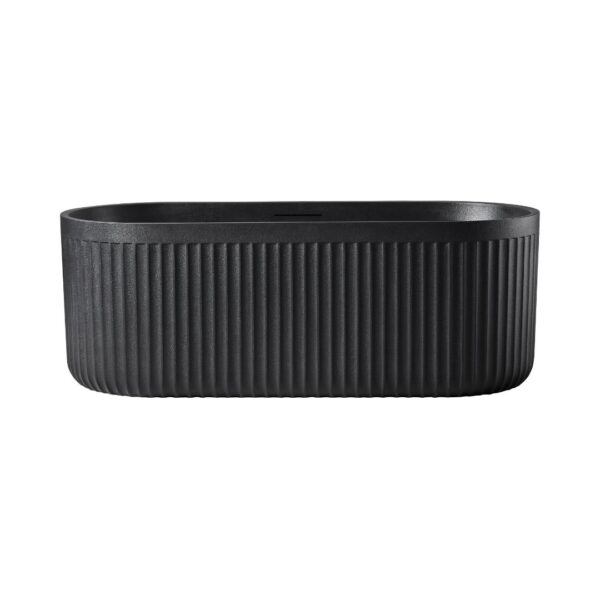 Rock Texture Bathtub Black - D006