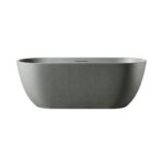 Rock Texture Bathtub Cement-Grey - D002