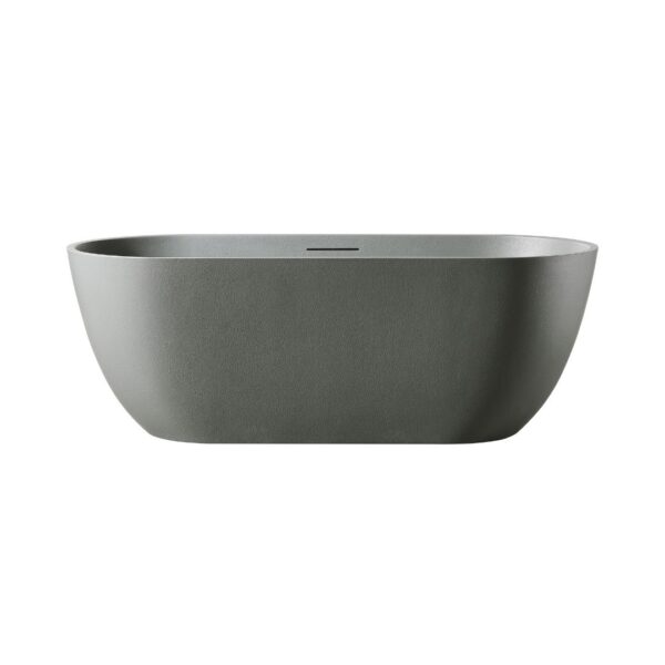 Rock Texture Bathtub Cement-Grey - D002