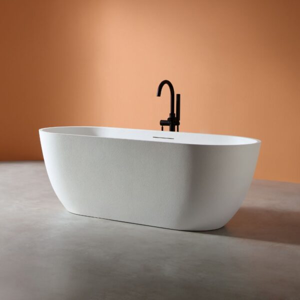 Rock Texture Bathtub White - D002