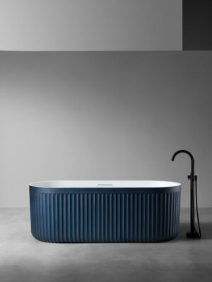 Rock Texture Bathtub Two-tone color products Prussian-Blue - D006