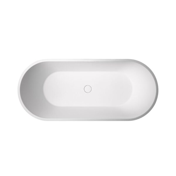 Rock Texture Bathtub White - D002