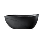 Rock Texture Bathtub Black - D007