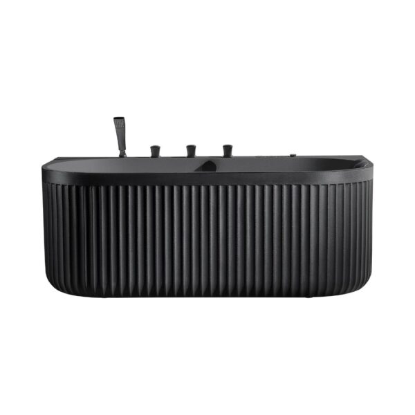 Rock Texture Bathtub Black - A005