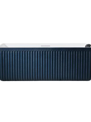 Rock Texture Bathtub Two-tone color products Prussian-Blue+White - D005