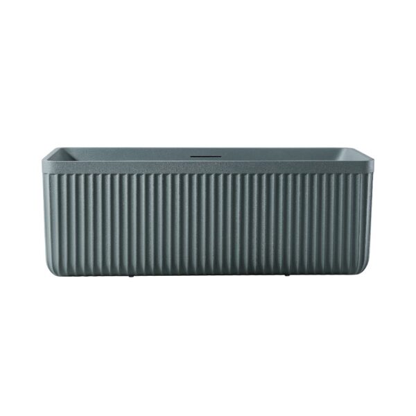 Rock Texture Bathtub Blue-Grey - D005