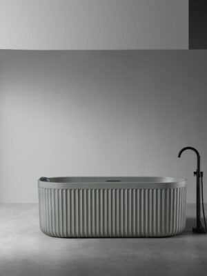 Rock Texture Bathtub  Cement-Grey - D006