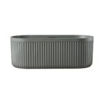 Rock Texture Bathtub Cement-Grey - D006