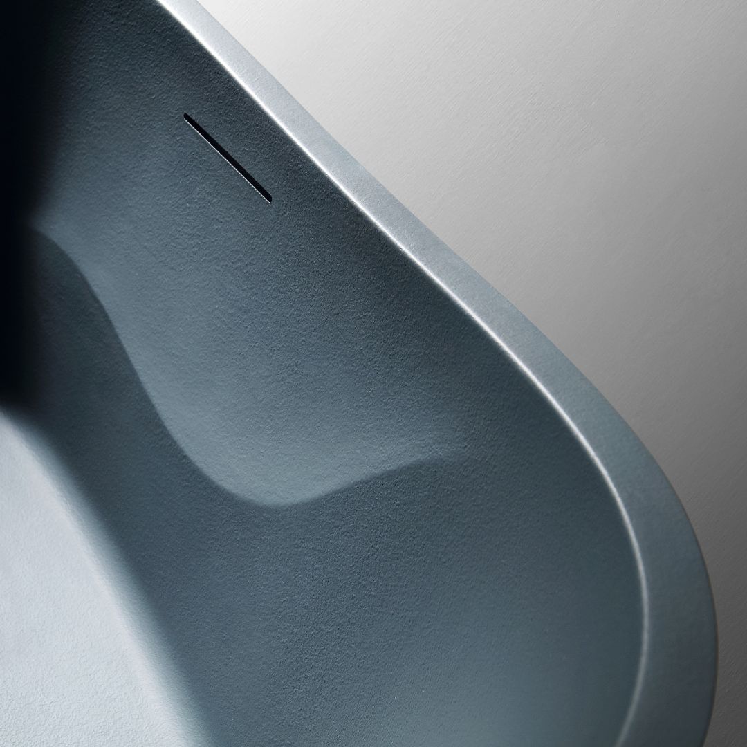 Rock Texture Bathtub Blue-Grey - D007 - Image 2