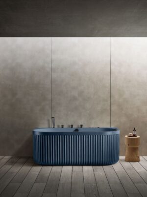 Rock Texture  Prussian-Blue - A005