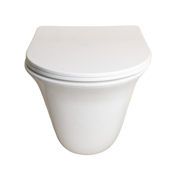 004 Wall Hung Glossy White Basin