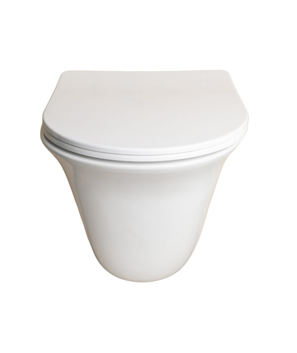 004 Wall Hung Glossy White Basin