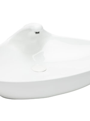 Glossy White Thermostatic Basin-006