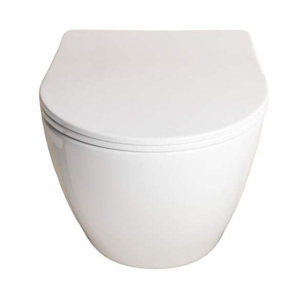 007 Wall Hung Glossy White Basin