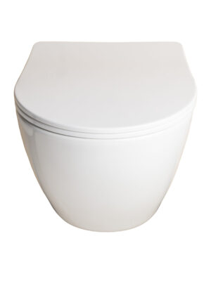 007 Wall Hung Glossy White Basin