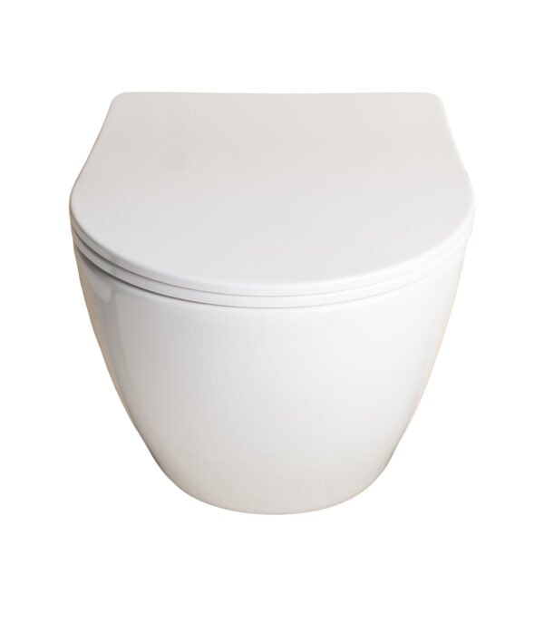 007 Wall Hung Glossy White Basin