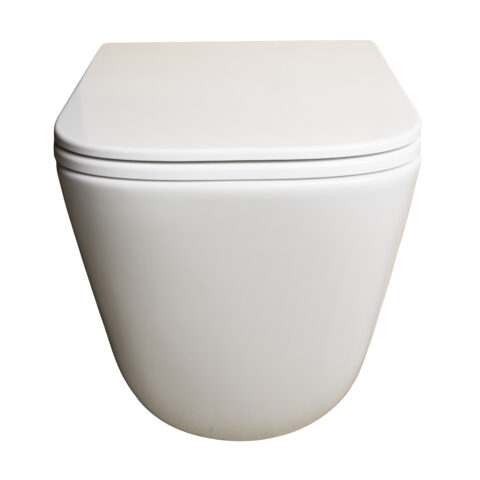 018 Wall Hung Glossy White Basin