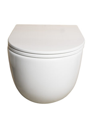 019 Wall Hung Glossy White Basin