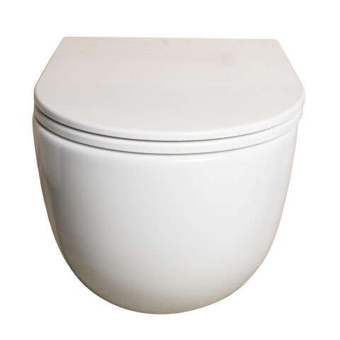 019 Wall Hung Glossy White Basin