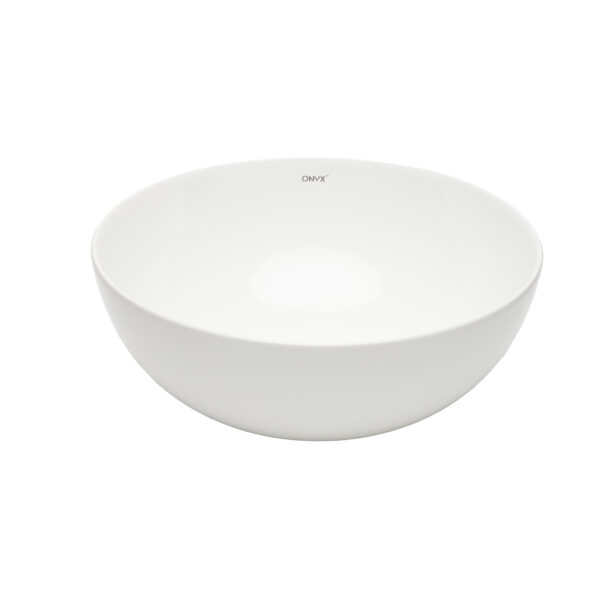 Glossy White Bowl Shape Basin-103