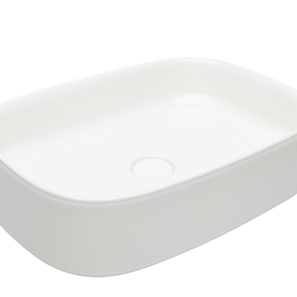Glossy White Basin- 108