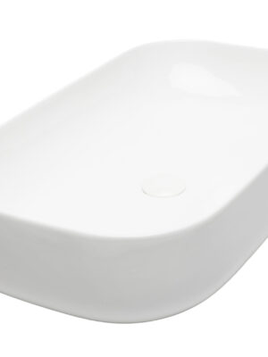 Glossy White Basin-111