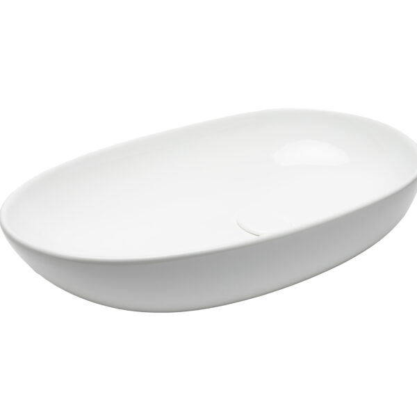 T-EDGE Countertop Oval Washbasin- 113
