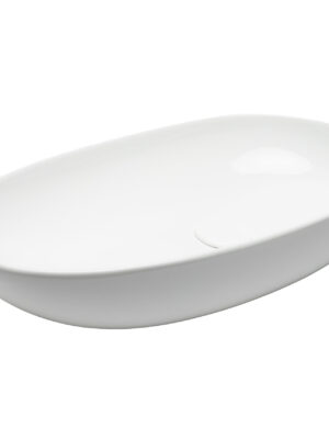 T-EDGE Countertop Oval Washbasin- 113