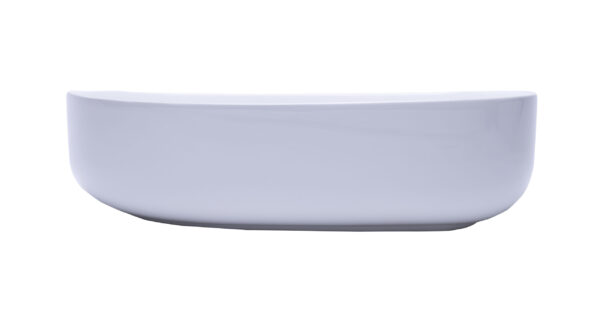 Glossy White Counter Basin- 114