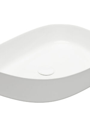 Glossy White Counter Basin- 114