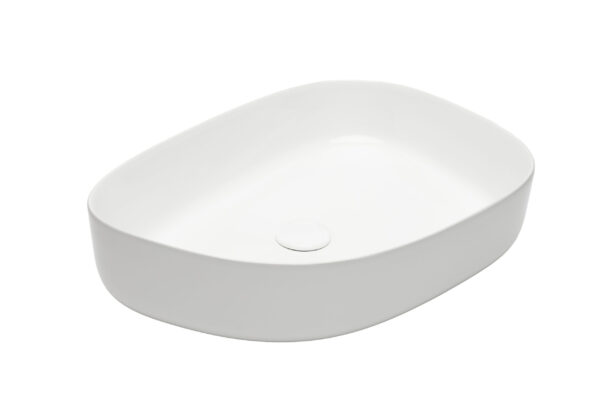 Glossy White Counter Basin- 114