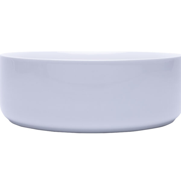 Glossy White Round Basin- 117