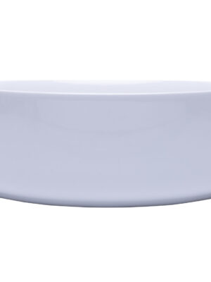 Glossy White Round Basin- 117