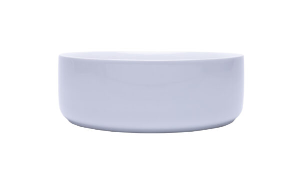 Glossy White Round Basin- 117