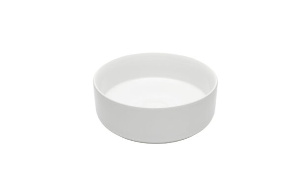 Glossy White Round Basin- 117