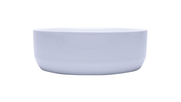 Glossy White Round Basin- 118