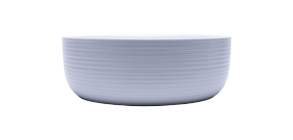 Glossy White Round Basin- 119