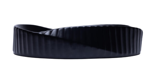 Oval Fluted Matt Basin- 123