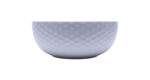 Glossy White Stripped Bowl Basin- 127
