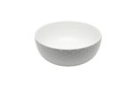 Glossy White Stripped Bowl Basin- 127