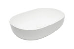 Glossy White Surface-Mounted Washbasin- 128