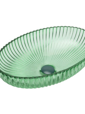 Oval Fluted Glass-002