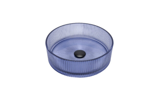 Round Fluted Glass- 004