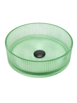 Round Fluted Glass- 004