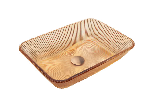 Fluted Rectangular Basin-007