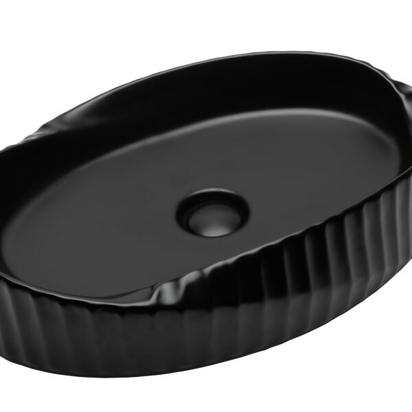 Oval Fluted Matt Basin- 123