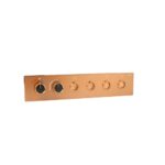 Rose Gold Thermostatic Diverter – Four Function Round Click