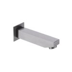 Gun Metal Gray Plain Bath Spout