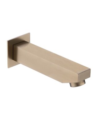 French Gold Plain Bath Spout