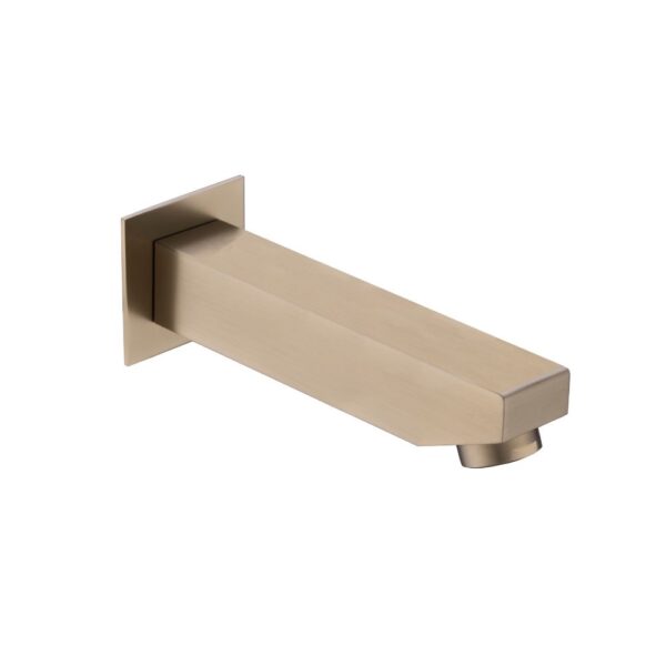 French Gold Plain Bath Spout